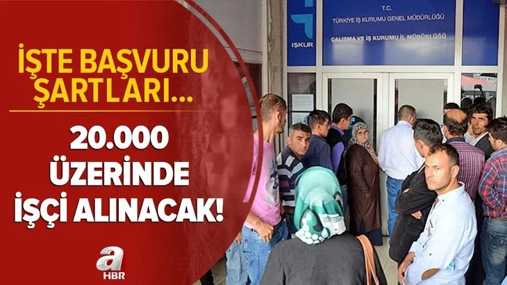 Mart ayı İŞKUR işçi alımı ilanları: 20.000 üzerinde işçi alınacak! Başvuru yapmak oldukça kolay! İşte şartlar...