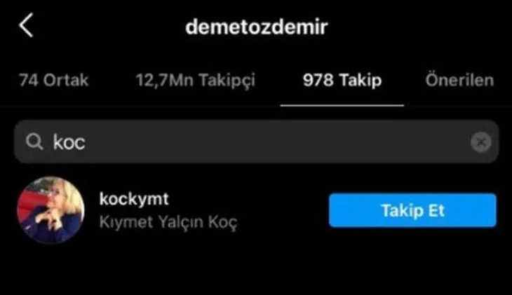 Demet Özdemir’den Oğuzhan Koç’a romantik kutlama