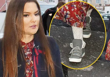 Demet Akalın'ın 5 bin liralık çorapları!