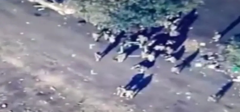 Ermenistan askerlerinin SİHA tarafından yok edildiği anlar kamerada!