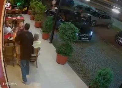 Samsun’da silahlı çatışma kamerada