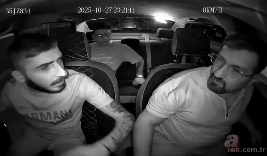 Taksi şoförü yolcusu tarafından darbedildi! O anlar kamerada 1