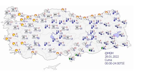 SON DAKİKA! Meteoroloji 5 günlük hava tahmini raporunu yayınladı! İstanbul’da kar yağışı devam edecek mi? Yoğun kar uyarısı geldi