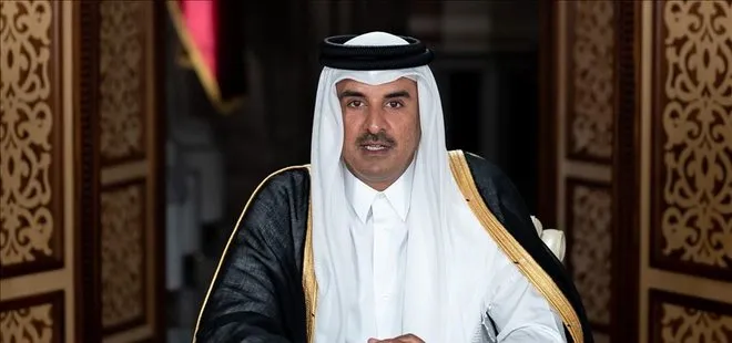 Katar Emiri Hamed Al Sani ABD’li heyetle görüştü