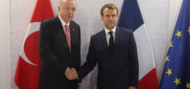 Başkan Erdoğan ile Macron arasında SAMP-T görüşmesi: Tam açıklık vurgusu