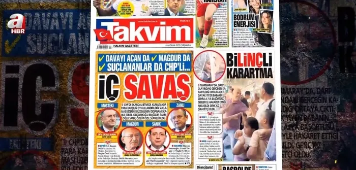 Basın özgürlüğü diyen CHP’li Özel’den Takvim Gazetesi’ne skandal tehditler: Takvim’i takvimime not ettim
