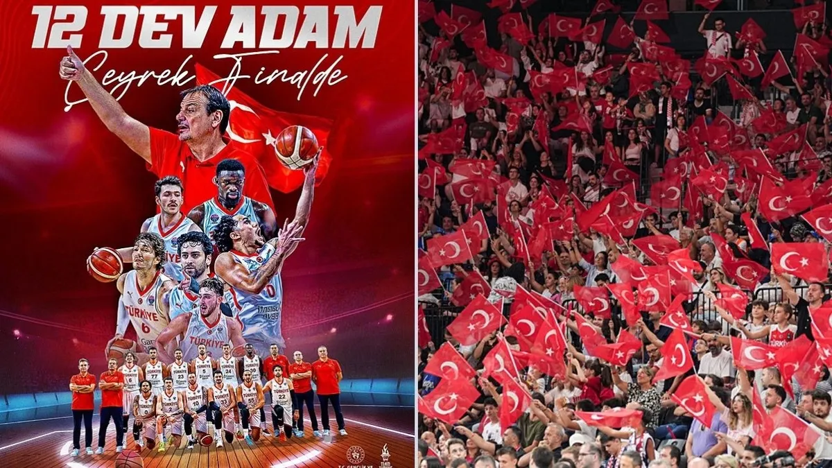 12 Dev Adam çeyrek final maçı bugün saat kaçta? Türkiye-Polonya basketbol maçı hangi kanalda yayınlanacak?