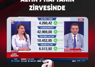 ALTIN 7 HAFTANIN ZİRVESİNDE