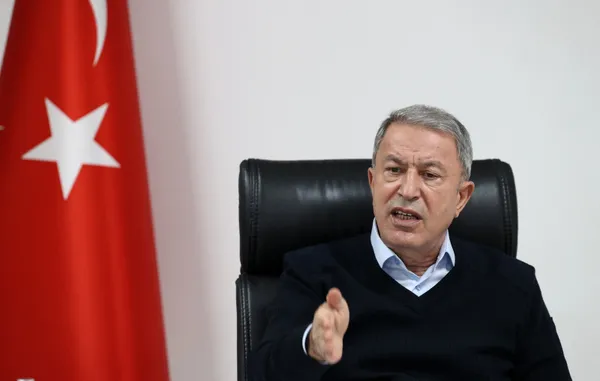 Son dakika: Milli Savunma Bakanı Hulusi Akar'dan A Haber'e özel açıklamalar: Suriye'ye olası operasyon ne zaman? Yunanistan'ın Türk F-16'larını taciz etmesine sert tepki!