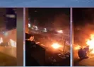 İran’da protestocular sokakları ateşe verdi!