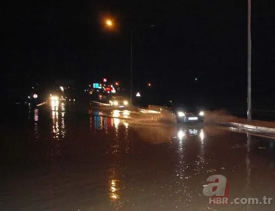İstanbul'da beklenen yağış başladı 12