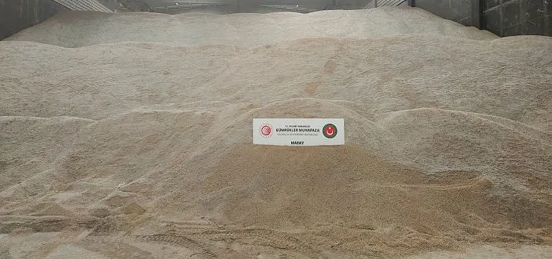 Hatay'da genetiği değiştirilmiş 5 bin ton pirinç ele geçirildi