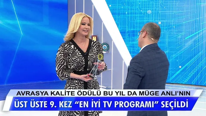 1624005160632.jpg Müge Anlı’ya bir ödül daha! 9. kez ''En İyi TV Programı'' seçildi - 2