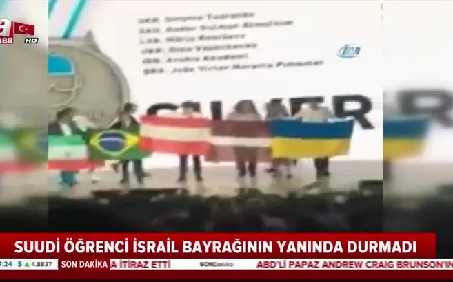 Suudi Arabistanlı öğrenciden İsrailli öğrenciye ayar