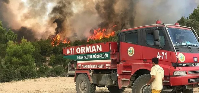Jandarma 4 ildeki orman yangınları hakkında açıklama yaptı
