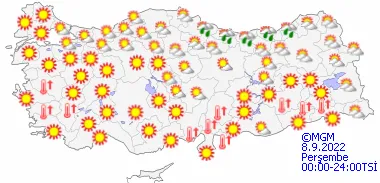 1662561146938.png Kış mevsimi kapıya yanaşıyor! Sıcaklıklar düşüyor sağanak yağış geliyor! Meteoroloji gün verdi... İstanbul Ankara İzmir hava durumu - 6