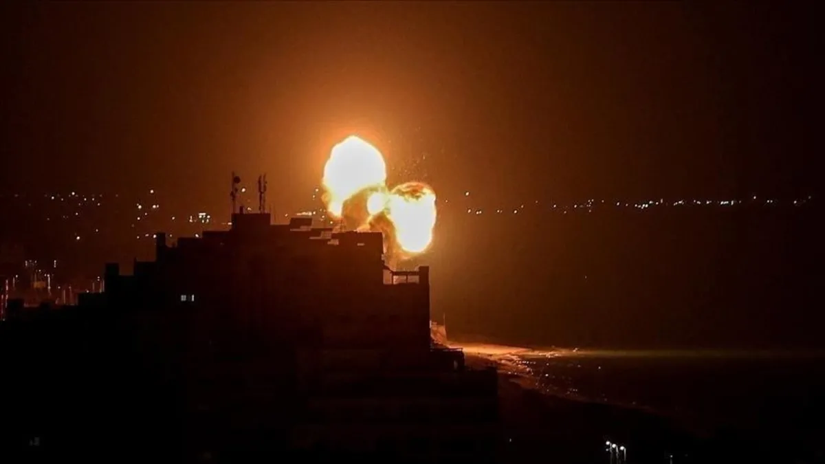 İsrail'den Yemen'e hava saldırısı! 48 bomba atıldı