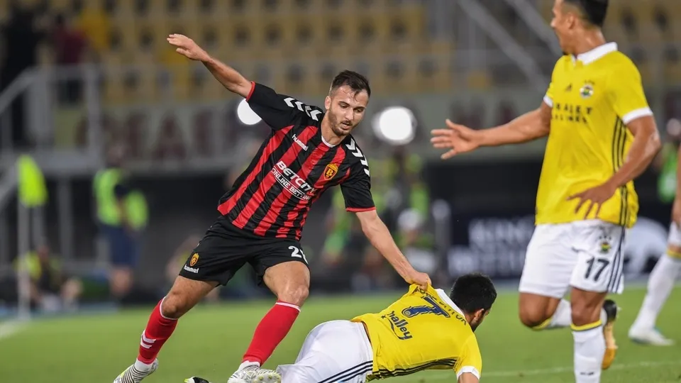 Vardar-Fenerbahçe maçının fotoğrafları