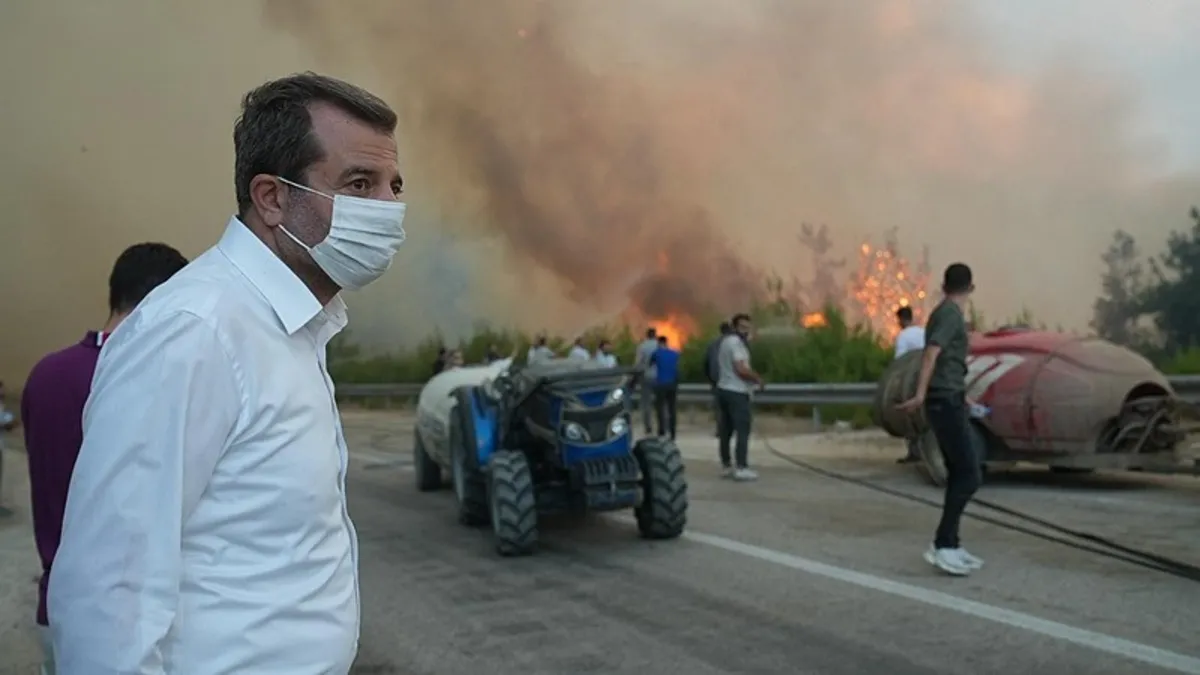 Gürsu Belediye Başkanı Mustafa Işık'ın zor anları! Göz yaşlarını tutamadı