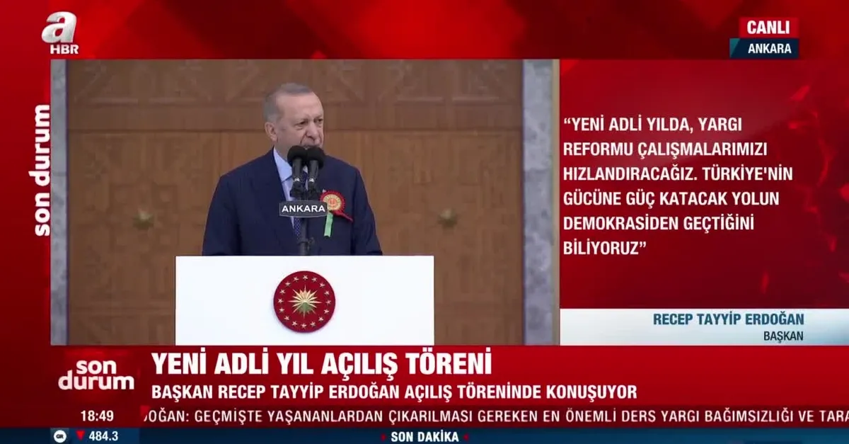 Başkan Erdoğan: Yeni yargı paketi için kolları sıvadık