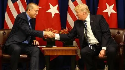 Başkan Erdoğan, Trump ile görüştü