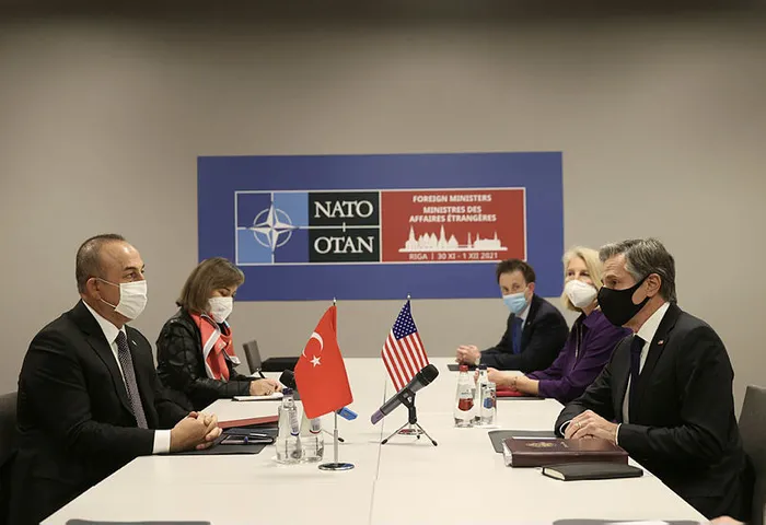 Dışişleri Bakanı Mevlüt Çavuşoğlu, ABD Dışişleri Bakanı Blinken ile görüştü - 2