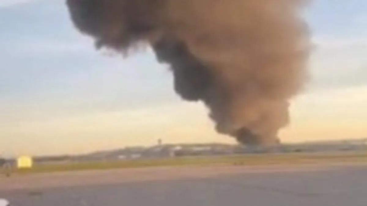 ABD'de kargo uçağı düştü!