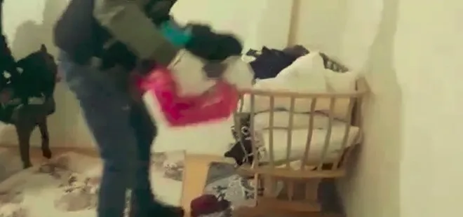 Bebek beşiğinden zehir çıktı! 11 adrese eş zamanlı operasyon