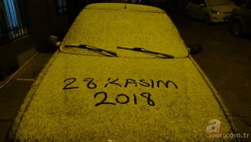 Kar yağışı yurda giriş yaptı! Edirne'de kar yağışı başladı... 6