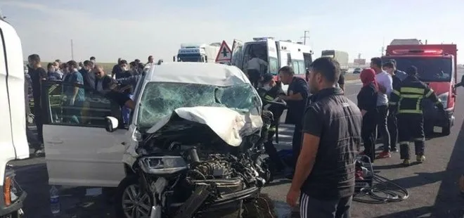 Son dakika: Konya’da feci kaza: 1 ölü, 7 yaralı
