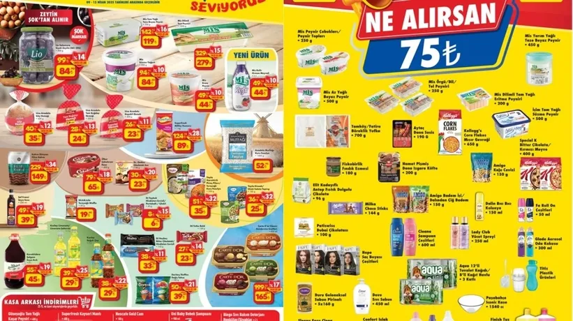 ŞOK 9 - 15 Nisan kataloğu geldi: Her şey 75 TL