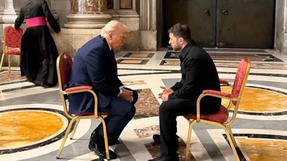 Vatikan’da Trump-Zelenski zirvesi! ABD’deki kavga sonrası ilk görüşme
