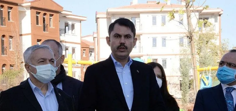Çevre ve Şehircilik Bakanı Murat Kurum açıkladı: Elazığ'da 2 bin 500 konut teslime hazır