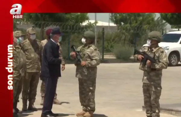Son dakika: Milli Savunma Bakanı Hulusi Akar 2. Ordu İleri Komuta Yeri'nde - 4