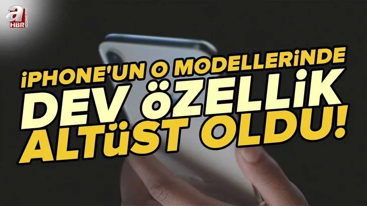 iOS güncellemesi yapanlar isyan etti! iPhone’un o modellerinde dev özellik altüst oldu!