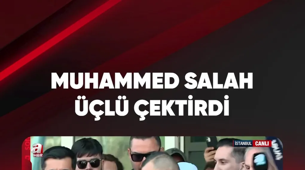 MUHAMMED SALAH ÜÇLÜ ÇEKTİRDİ
