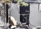 Kayseri’de yangın depoyu küle çevirdi