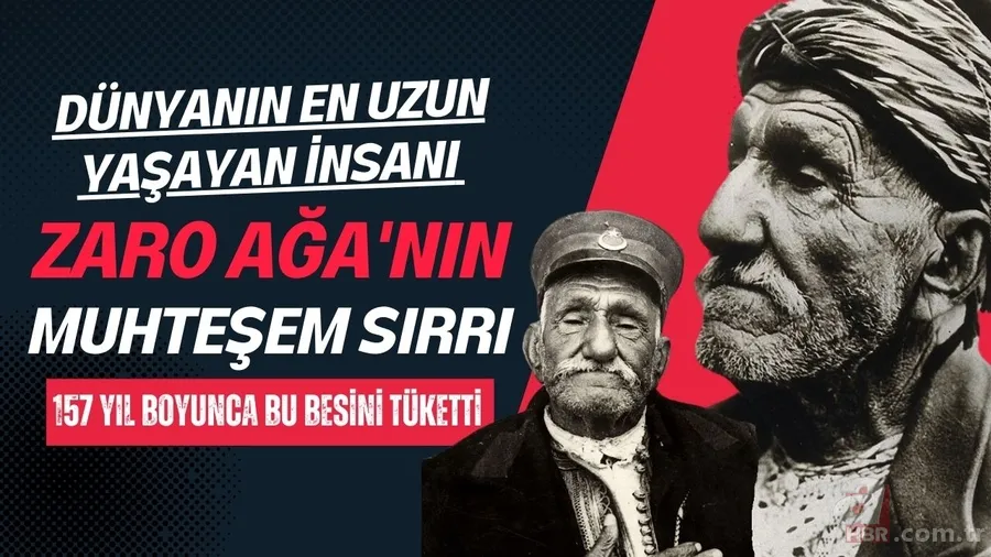 157 yıl boyunca bu besini tüketti: Dünyanın en uzun yaşayan insanı Zaro Ağa'nın muhteşem sırrı 1