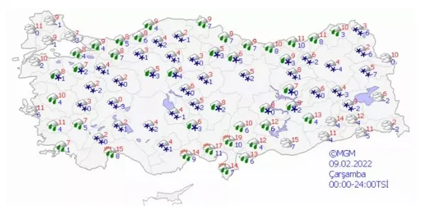 Şiddetli kar geri geliyor! Meteoroloji tarih vererek o illeri uyardı | İşte yeni hava durumu raporu - 3