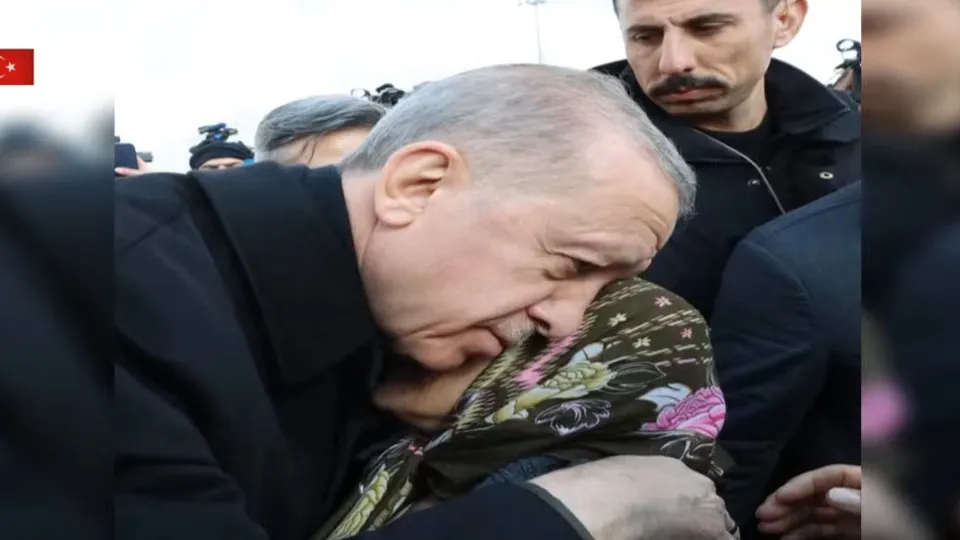 Başkan Erdoğan deprem bölgesinde