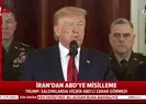 İranın saldırısı sonrası Trumptan flaş açıklama