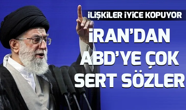 Ayetullah Ali Hamaneyden ABDye sert sözler: İran tokat atacak!