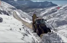 Batman’da kar yağışı ulaşımı aksattı