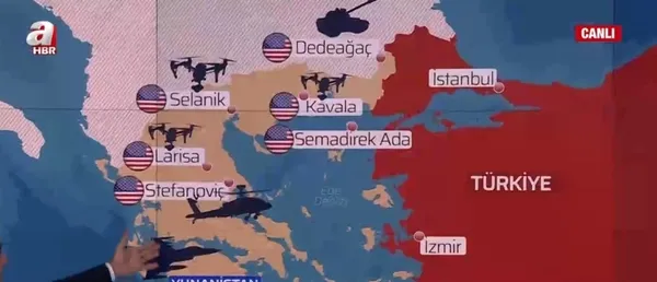 ABD için flaş iddia! Yunanistan'da Türkiye'ye yakın bölgede yeni üs kuracak | A Haber'de deşifre edildi... - 8