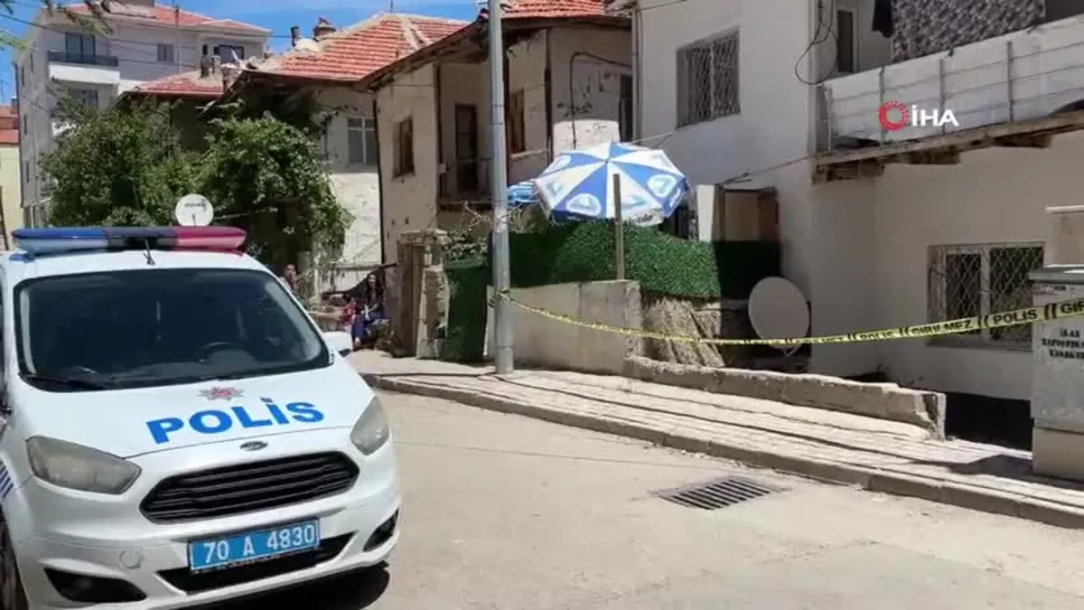 Karaman’da bir kişi evinin bahçesinde ölmüş olarak bulundu