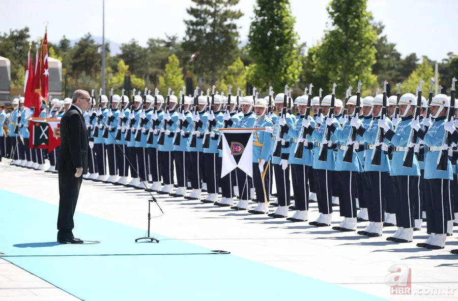 Erdoğan ve Widodo, Külliye'nin balkonunda özçekim yaptı 10