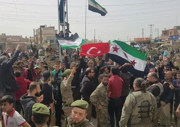 Tel Rıfat'ta dev çukurlar görüntülendi