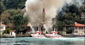 Vaniköy Camii yangınında önemli gelişme!