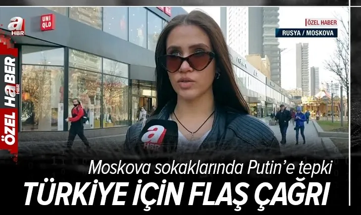 Rus vatandaşlardan Türkiye'ye uçuşları açın çağrısı! A Haber Moskova sokaklarında halka mikrofon uzattı