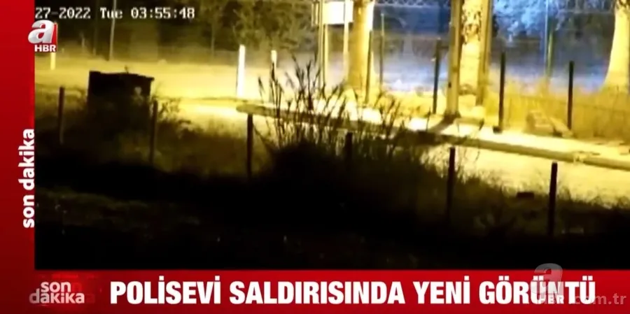 Mersin'deki polisevi saldırısında yeni görüntü! İşte bekçilerin teröristlere müdahale ettiği anlar 6